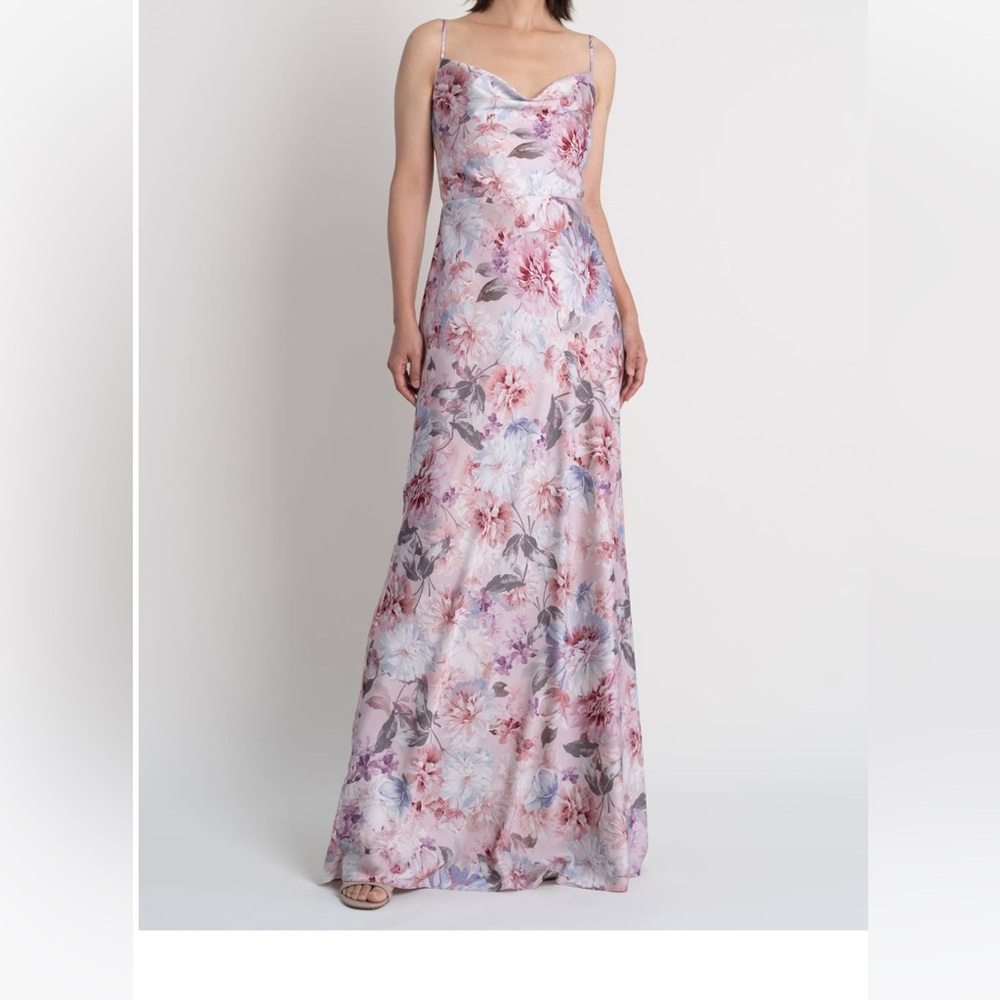 Jenny Yoo Leticia Garden Print Dress